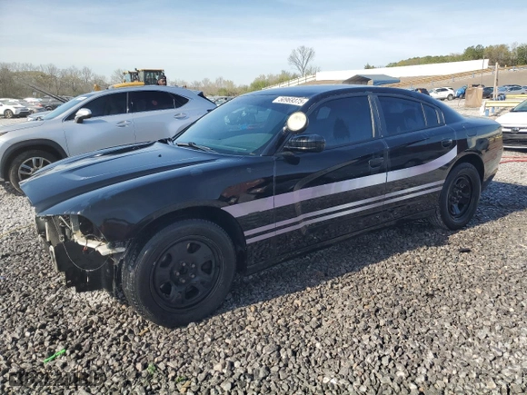 2014 Dodge Charger Police with VIN 2C3CDXAT6EH138040, listed as a Copart auction lot 50969375 with 178,557 mi miles and Salvage Title. Bid and sale history available at carsss.com. Image 1.