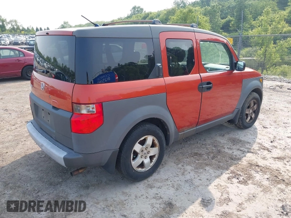 2003 Honda Element EX with VIN 5J6YH28533L024216, listed as a IAAI auction lot 42476485 with 179,637 mi miles and . Bid and sale history available at DreamBid. Image 4.
