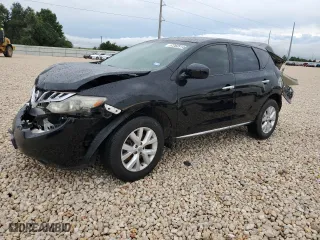 2012 Nissan Murano S with VIN JN8AZ1MUXCW122089, listed as a Copart auction lot 57263914 with 142,263 mi miles and Salvage Title. Bid and sale history available at carsss.com. Image 1.