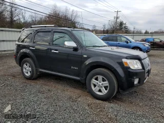 2009 Mercury Mariner Hybrid with VIN 4M2CU29309KJ26655, listed as a Copart auction lot 47494255 with 192,585 mi miles and Salvage Title. Bid and sale history available at carsss.com. Image 4.