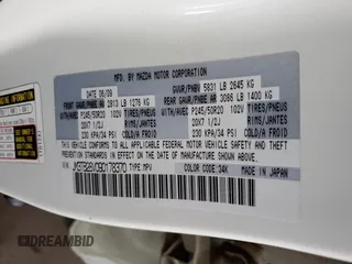 2009 Mazda CX-9 Touring with VIN JM3TB28V090178370, listed as a Copart auction lot 52053845 with 187,901 mi miles and Salvage Title. Bid and sale history available at carsss.com. Image 13.