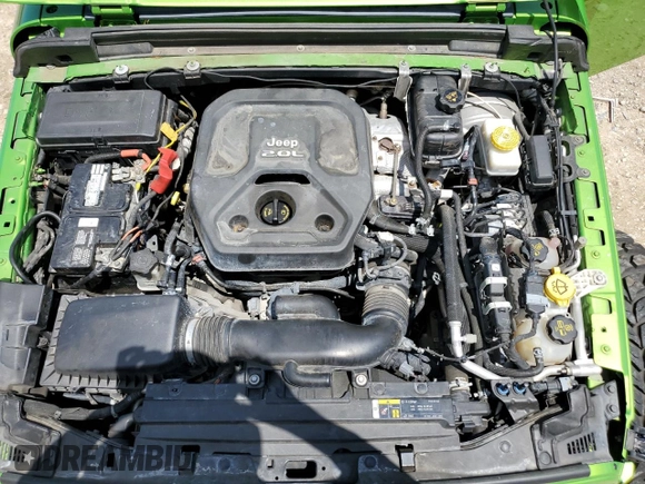 2018 Jeep Wrangler Unlimited Sport S with VIN 1C4HJXDN6JW332280, listed as a Copart auction lot 55914605 with 135,998 mi miles and Clean title. Bid and sale history available at DreamBid. Image 11.