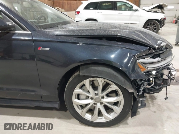 2018 Audi A6 Premium Plus with VIN WAUG3AFC8JN025243, listed as a IAAI auction lot 42029477 with 51,138 mi miles. Bid and sale history available at carsss.com. Image 17.