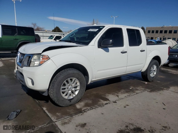 2016 Nissan Frontier SV with VIN 1N6AD0EV4GN787414, listed as a Copart auction lot 48204065 with 126,377 mi miles and Salvage Title. Bid and sale history available at carsss.com. Image 1.