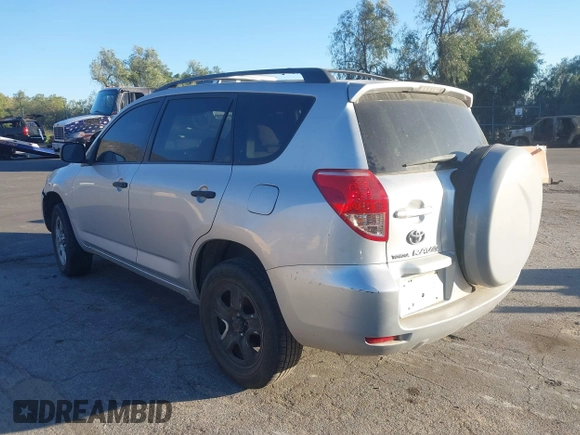 2008 Toyota RAV4 with VIN JTMZD33V186065646, listed as a IAAI auction lot 41688183 with 1 mi miles. Bid and sale history available at carsss.com. Image 3.