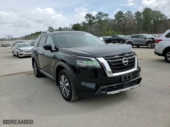 2024 Nissan Pathfinder SL with VIN 5N1DR3CC0RC207607, listed as a Copart auction lot 47579805 with 13,152 mi miles and Salvage Title. Bid and sale history available at carsss.com. Image 12.