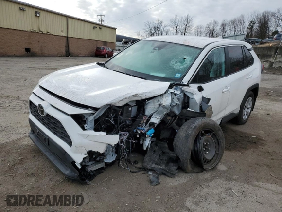 2024 Toyota RAV4 LE with VIN 2T3F1RFV6RC470591, listed as a Copart auction lot 88270555 with 0 mi miles and Salvage Title. Bid and sale history available at carsss.com. Image 1.
