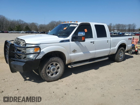 2016 Ford Super Duty F-250 SRW Lariat with VIN 1FT7W2BT4GEC69163, listed as a Copart auction lot 48790225 with Not Provided miles and Non Repairable. Bid and sale history available at carsss.com. Image 1.