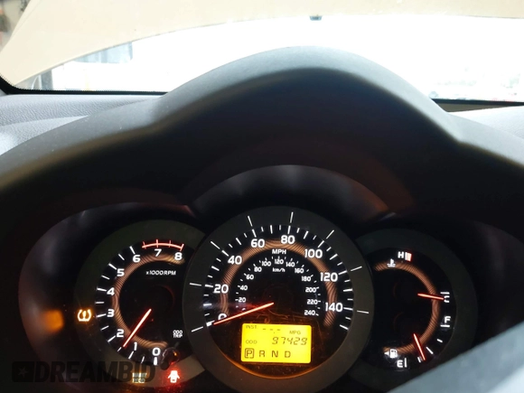 2010 Toyota RAV4 Ltd with VIN JTMDK4DV6A5084807, listed as a IAAI auction lot 41825463 with 97,429 mi miles. Bid and sale history available at carsss.com. Image 7.