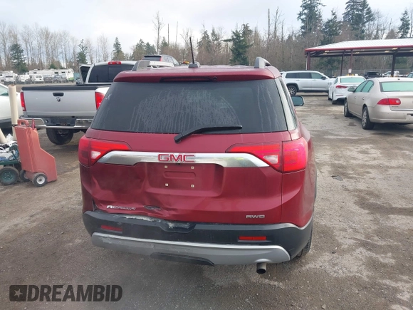2017 GMC Acadia SLE with VIN 1GKKNSLA9HZ294472, listed as a IAAI auction lot 41080125 with 124,432 mi miles. Bid and sale history available at carsss.com. Image 16.