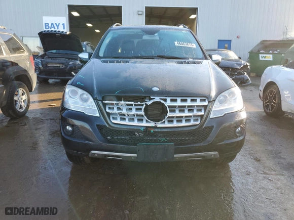 2010 Mercedes-Benz M-Class ML 350 with VIN 4JGBB8GB0AA580527, listed as a Copart auction lot 46063815 with 139,626 mi miles and Salvage Title. Bid and sale history available at carsss.com. Image 5.