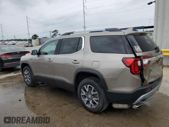 2023 GMC Acadia SLT with VIN 1GKKNMLSXPZ175185, listed as a Copart auction lot 57049015 with 36,777 mi miles and Salvage title. Bid and sale history available at DreamBid. Image 2.