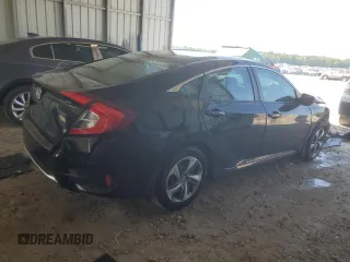 2019 Honda Civic Sedan LX with VIN 2HGFC2F63KH576061, listed as a Copart auction lot 53490125 with 59,725 mi miles and Non Repairable. Bid and sale history available at carsss.com. Image 3.