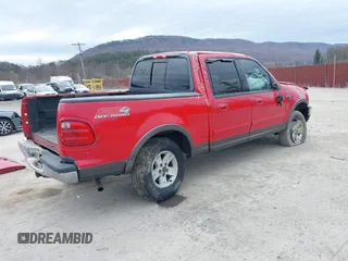 2002 Ford F-150 XLT with VIN 1FTRW08652KE36655, listed as a IAAI auction lot 41908256 with 1 mi miles. Bid and sale history available at carsss.com. Image 4.