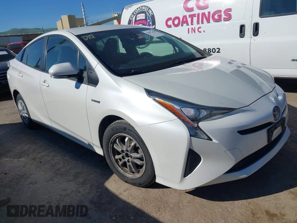 2017 Toyota Prius Two z VIN JTDKBRFU3H3034137, wystawiony jako IAAI lot #41851134 z przebiegiem 208 274 mil mil oraz . Historia ofert i sprzedaży dostępna na DreamBid. Obrazek 1.