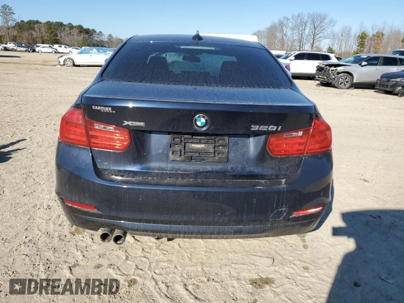 2015 BMW 3 Series 328i xDrive with VIN WBA3B5C50FF963558, listed as a Copart auction lot 46451985 with 51,337 mi miles and Salvage Title. Bid and sale history available at carsss.com. Image 6.
