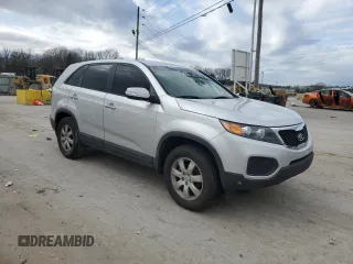 2012 Kia Sorento LX with VIN 5XYKT4A19CG233176, listed as a Copart auction lot 44507375 with 0 mi miles and Clean Title. Bid and sale history available at carsss.com. Image 4.