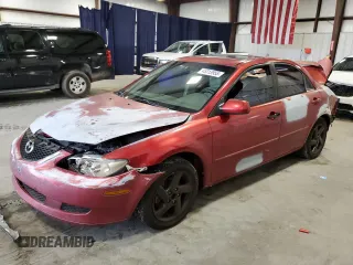 2003 Mazda 6 i with VIN 1YVFP80C235M54444, listed as a Copart auction lot 45313955 with 210,564 mi miles and Salvage Title. Bid and sale history available at carsss.com. Image 1.