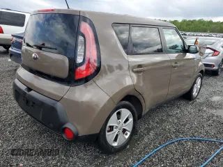 2015 Kia Soul with VIN KNDJN2A21F7191185, listed as a Copart auction lot 52756095 with 52,163 mi miles and Salvage Title. Bid and sale history available at DreamBid. Image 3.