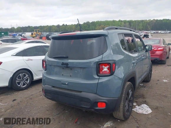2018 Jeep Renegade Latitude with VIN ZACCJABB9JPH54315, listed as a IAAI auction lot 41946260 with 93,000 mi miles and . Bid and sale history available at DreamBid. Image 4.