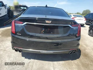 2019 Cadillac CT6 Sport AWD with VIN 1G6KP5R62KU144432, listed as a Copart auction lot 72389304 with 5,843 mi miles and Salvage title. Bid and sale history available at DreamBid. Image 6.