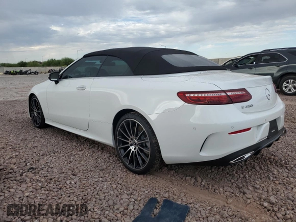 2023 Mercedes-Benz E-Class E 450 with VIN W1K1K5JB9PF205020, listed as a Copart auction lot 68322994 with 4,606 mi miles and Salvage Title. Bid and sale history available at carsss.com. Image 2.