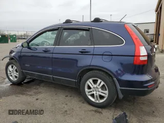 2011 Honda CR-V EX-L with VIN 5J6RE4H73BL102163, listed as a Copart auction lot 51902305 with 182,200 mi miles and Salvage Title. Bid and sale history available at carsss.com. Image 2.
