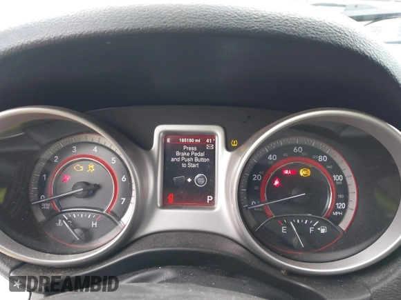 2013 Dodge Journey SXT with VIN 3C4PDDBGXDT519196, listed as a IAAI auction lot 41885545 with 185,180 mi miles and . Bid and sale history available at DreamBid. Image 7.