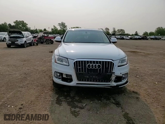 2017 Audi Q5 Premium Plus with VIN WA1L2AFP6HA016351, listed as a Copart auction lot 59000705 with 73,907 mi miles and Salvage title. Bid and sale history available at DreamBid. Image 13.