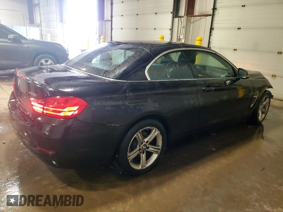 2015 BMW 4 Series 428i xDrive with VIN WBA3T1C52FP821244, listed as a Copart auction lot 42803085 with 71,372 mi miles and Salvage Title. Bid and sale history available at carsss.com. Image 3.