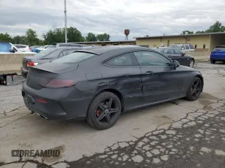 2018 Mercedes-Benz C 300 with VIN WDDWJ4KB6JF676292, listed as a Copart auction lot 62071375 with 89,615 mi miles and Salvage title. Bid and sale history available at DreamBid. Image 3.
