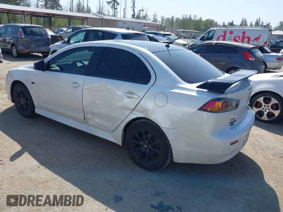 2017 Mitsubishi Lancer ES with VIN JA32U2FU5HU015258, listed as a IAAI auction lot 42121579 with 175,762 mi miles. Bid and sale history available at carsss.com. Image 3.