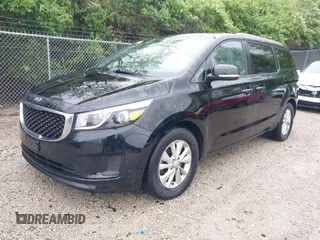 2016 Kia Sedona LX with VIN KNDMB5C15G6163280, listed as a IAAI auction lot 42192788 with 116,516 mi miles and . Bid and sale history available at DreamBid. Image 19.