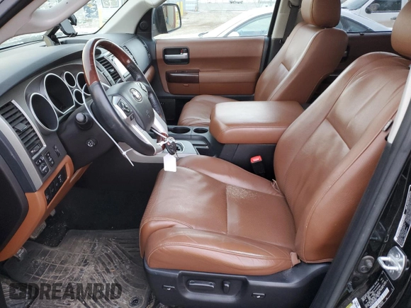 2016 Toyota Sequoia Platinum with VIN 5TDDY5G14GS130926, listed as a Copart auction lot 81528213 with 160,402 mi miles. Bid and sale history available at carsss.com. Image 7.
