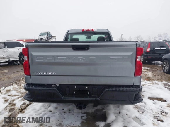 2025 Chevrolet Silverado 1500 with VIN 3GCNKAEK9SG135962, listed as a IAAI auction lot 41557952 with 901 mi miles and . Bid and sale history available at DreamBid. Image 17.