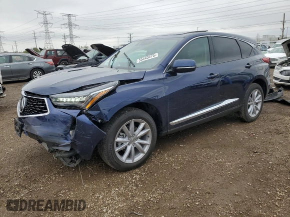2024 Acura RDX with VIN 5J8TC2H39RL021697, listed as a Copart auction lot 55443475 with 13,200 mi miles and Salvage title. Bid and sale history available at DreamBid. Image 1.