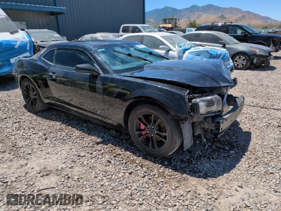 2013 Chevrolet Camaro LT with VIN 2G1FB1E37D9210399, listed as a Copart auction lot 60757715 with 100,354 mi miles and Salvage title. Bid and sale history available at DreamBid. Image 4.
