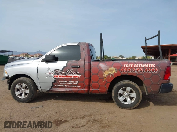 2018 Ram 1500 Tradesman with VIN 3C6JR6AG7JG204405, listed as a IAAI auction lot 41925635 with 198,396 mi miles and . Bid and sale history available at DreamBid. Image 15.