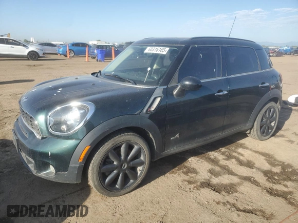 2012 MINI Countryman S с VIN WMWZC5C51CWM12946, выставлен на аукционе Copart как лот 60316185 с пробегом 89 360 миль миль и Чистый • Clean title. История ставок и продаж доступна на DreamBid. Изображение 1.