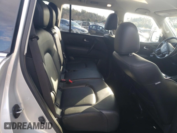 2022 Nissan Armada SV with VIN JN8AY2AD9N9677159, listed as a Copart auction lot 42674435 with 66,446 mi miles and Salvage Title. Bid and sale history available at carsss.com. Image 11.