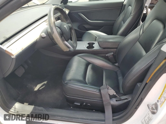 2021 Tesla Model 3 Standard Range Plus with VIN 5YJ3E1EA2MF854713, listed as a Copart auction lot 53783535 with 84,585 mi miles and Non Repairable. Bid and sale history available at DreamBid. Image 7.