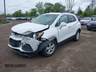 2020 Chevrolet Trax LT with VIN 3GNCJLSB9LL143621, listed as a IAAI auction lot 42253775 with 63,822 mi miles and . Bid and sale history available at DreamBid. Image 2.