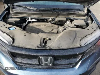 2021 Honda Pilot Special Edition with VIN 5FNYF5H22MB012811, listed as a Copart auction lot 44453855 with 25,782 mi miles and Salvage Title. Bid and sale history available at DreamBid. Image 12.