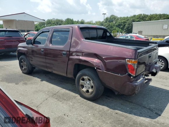 2008 Honda Ridgeline RT z VIN 2HJYK16208H537854, wystawiony jako Copart lot #65131045 z przebiegiem Nie podano mil oraz Czysty tytuł • Clean title. Historia ofert i sprzedaży dostępna na DreamBid. Obrazek 2.