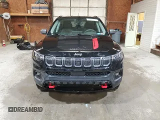 2022 Jeep Compass Trailhawk с VIN 3C4NJDDB5NT192208, выставлен на аукционе Copart как лот 55771715 с пробегом 30 291 миль миль и Списание • Salvage title. История ставок и продаж доступна на DreamBid. Изображение 5.
