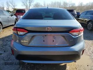 2020 Toyota Corolla LE with VIN 5YFEPRAE3LP074362, listed as a Copart auction lot 42721665 with 46,720 mi miles and Non Repairable. Bid and sale history available at carsss.com. Image 6.