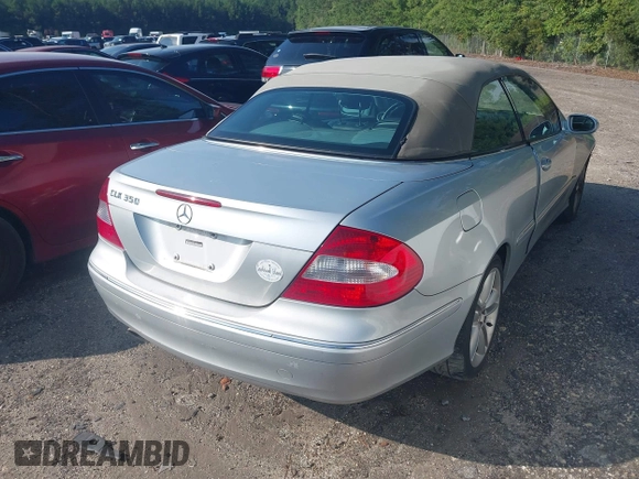 2006 Mercedes-Benz CLK 350 with VIN WDBTK56G16T056141, listed as a IAAI auction lot 42580658 with 144,666 mi miles and . Bid and sale history available at DreamBid. Image 4.
