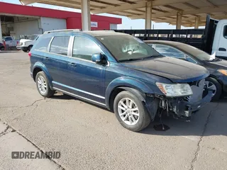 2014 Dodge Journey SXT with VIN 3C4PDCBG1ET281072, listed as a IAAI auction lot 41435475 with 176,979 mi miles. Bid and sale history available at carsss.com. Image 1.