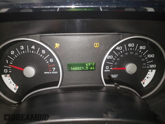 2008 Ford Explorer XLT with VIN 1FMEU73E98UB29347, listed as a Copart auction lot 60543205 with 148,821 mi miles and Salvage title. Bid and sale history available at DreamBid. Image 9.