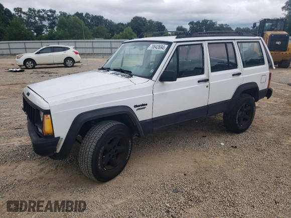 1994 Jeep Cherokee Sport with VIN 1J4FT68S8RL170171, listed as a Copart auction lot 70642694 with 240,165 mi miles and Salvage Title. Bid and sale history available at carsss.com. Image 1.
